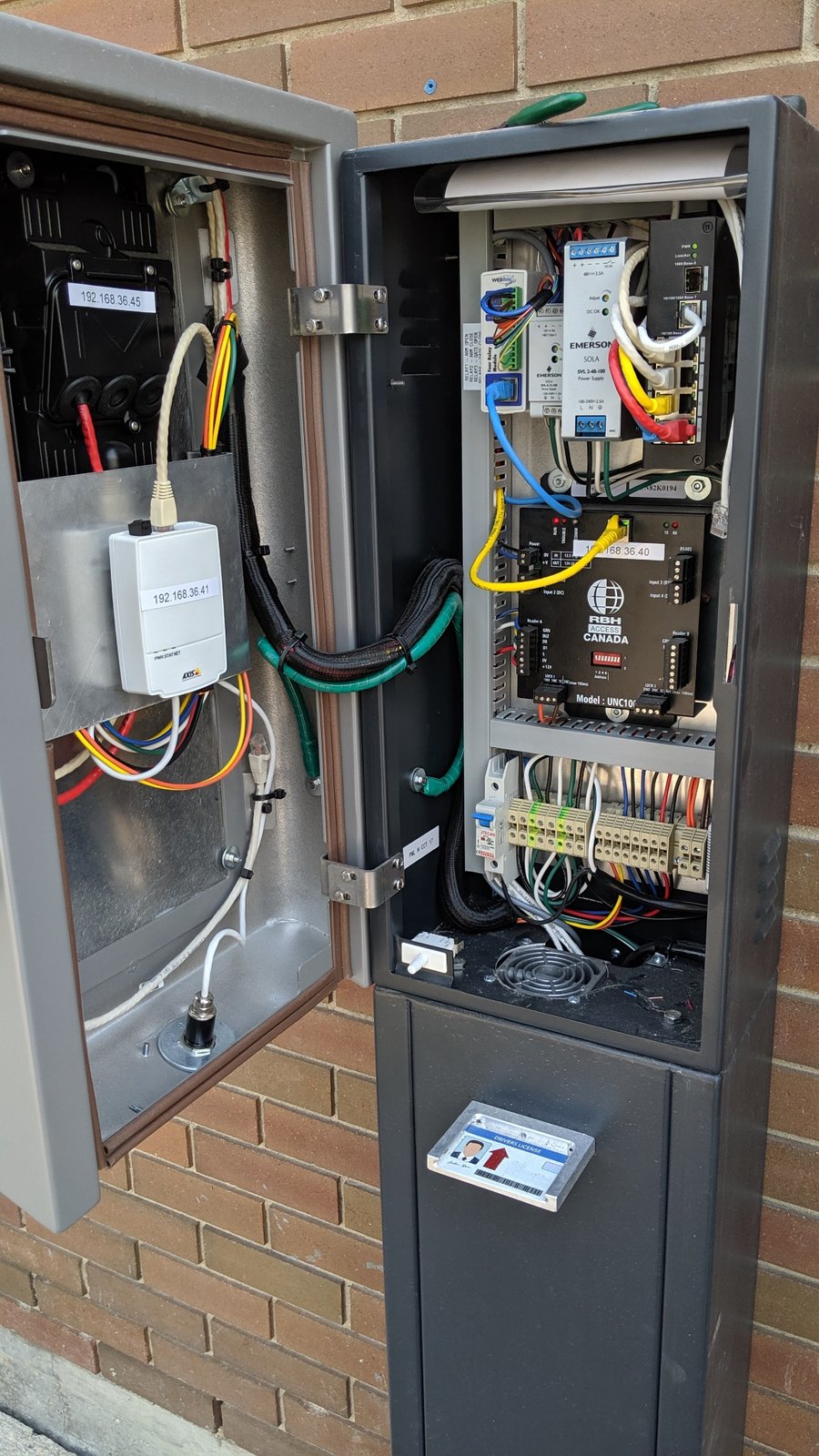 Access control enclosure project
